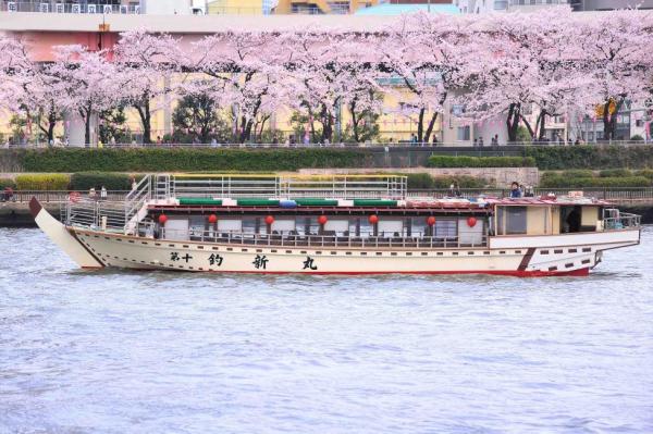 日本東京|淺草屋形船 船宿釣新|享用豪華餐點&無限暢飲