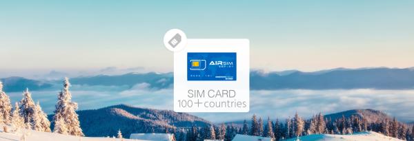 [30%OFF] AIRSIM International SIM Card with US$7.99 Credit|Hong Kong Pick-up & Delivery (Recommended for Taiwan, Thailand, Malaysia, Singapore)