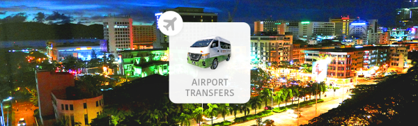 Kota Kinabalu Airport (BKI) Transfer Service to Kota Kinabalu City for Group of 9 and 26 pax| Sabah
