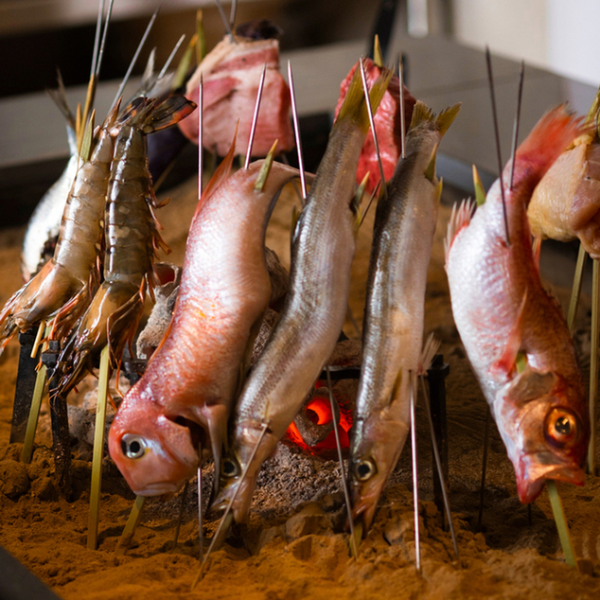 Osu, Kanayama, Tsurumai, Aichi Prefecture | Sushi Sumibi Yaki Rojiura Kado(炭火焼き 路地裏かど)| Seat Reservation Only