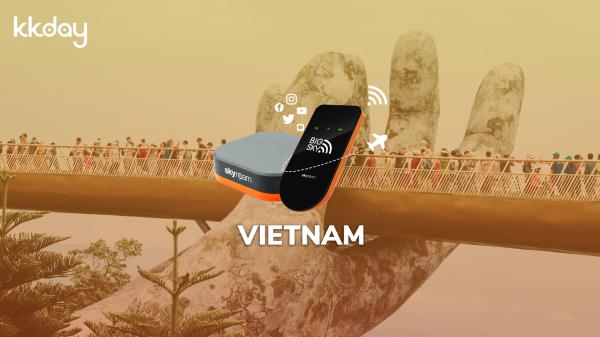 Vietnam 4G LTE Portable Travel Wi-Fi (Airport Pick Up and Delivery in Metro Manila) | Philippines