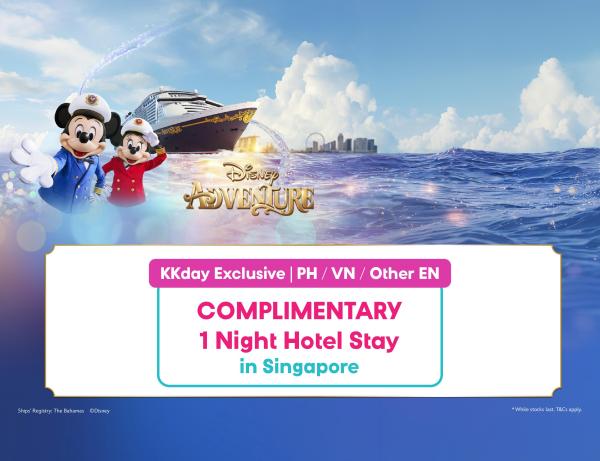 Du thuyền Disney: Chuyến phiêu lưu Disney | 4 đêm từ Singapore đến Singapore