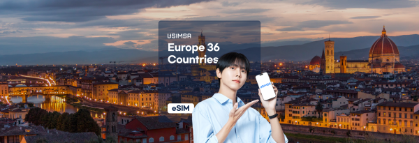 [50% Off] eSIM Cards for 36 European Countries | Local Telecoms: Vodafone, Orange, EE