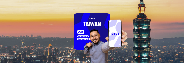 VOYE eSIM Đài Loan | eSIM dữ liệu không giới hạn Đài Loan