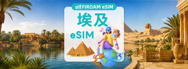 埃及eSIM|5G網路 1-30天高速eSIM|支援ChatGPT、TikTok