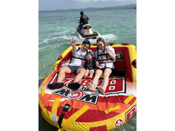 [Okinawa, Kouri Island] A completely private tour for each group♪ Choose from 5 new activities and 2 jet ski experiences with this classic tarp plan.