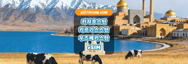 [50% 할인% 할인] 중앙아시아 eSIM | 5G 네트워크, 1~60일 eSIM | ChatGPT 및 TikTok 지원 | 카자흐스탄, 키르기스스탄, 우즈베키스탄