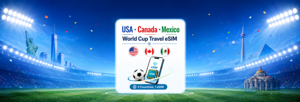 US, Canada, Mexico eSIM | 5G/4G network, 1-30 days, daily high-speed/total allowance | Supports all AI apps and TikTok | USA, Canada, Mexico