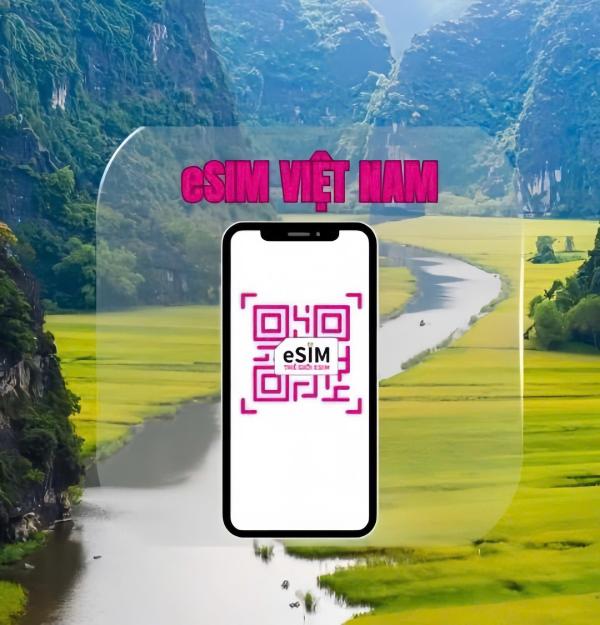 Giảm giá 50% | eSIM du lịch Việt Nam - Gói dữ liệu không giới hạn & 5GB/ngày | Viettel & Vinaphone | Ưu đãi có hạn