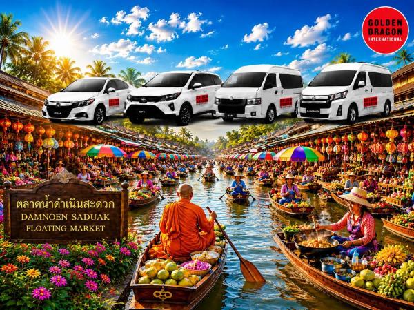 Thuê thuyền riêng theo yêu cầu tham quan Damnoen Saduak & Maeklong kèm 1 giờ đi thuyền | Thái Lan