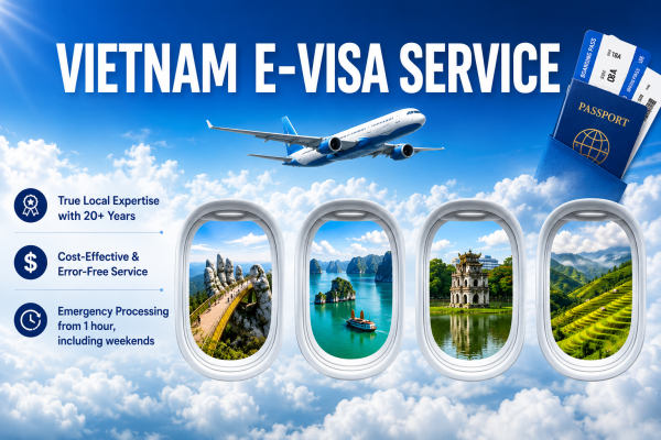 UP TO 37% OFF | Vietnam Tourist E-Visa | Fast & Hassle-Free Online Service | Regular & VIP 1-Hour Express