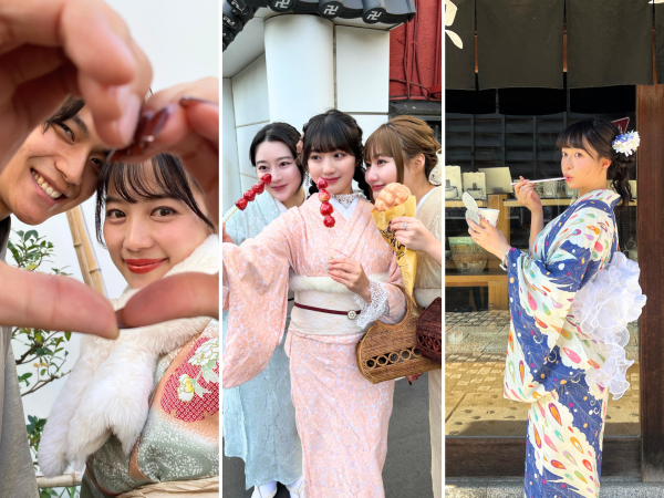 東京・浅草|人気の着物レンタル体験(花乃着物提供)