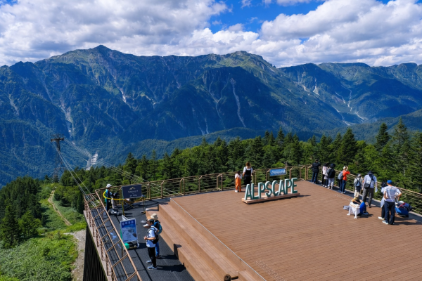 新穗高空中缆车包车一日游 高山地区轻松路线【名古屋出发】