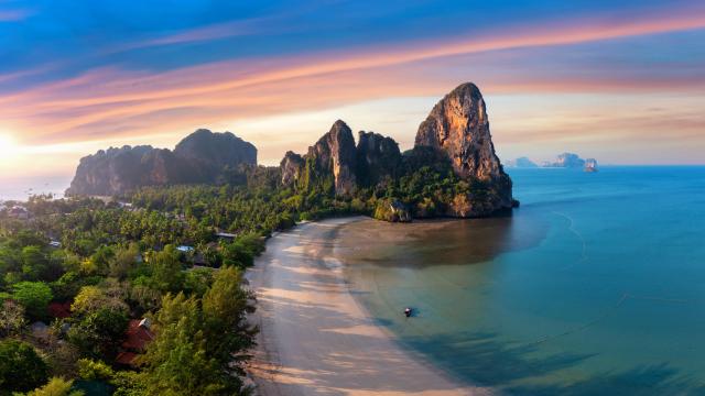 [Special Discount] Krabi 4 Islands Day Tour by Speedboat or Long-Tail Boat