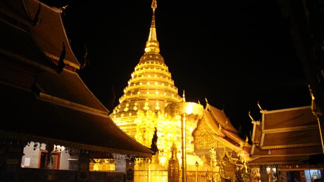 Doi Suthep and Wat Umong Night Tour | Chiang Mai