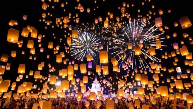 2024 Chiang Mai Sky Lantern Festival (Loy Krathong & Yi Peng) Ticket | Thailand
