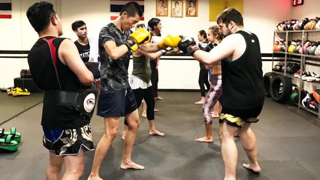 Muay Thai Class at Watchara Muay Thai Gym | Bangkok