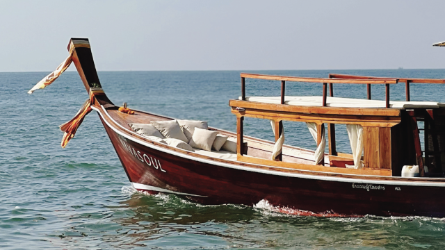 NAVASOUL Private Luxury Longtail Boat: Sun Chaser and Pattaya Coastline Sightseeing | Thailand