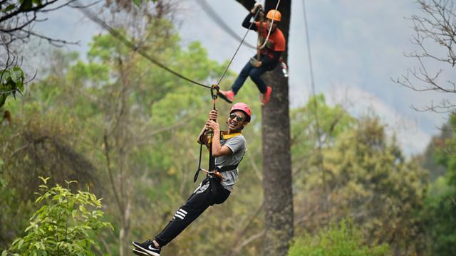 Pong Yaeng Jungle Coaster & Zipline Jungle Adventure Zipline Experience|Half Day Tour|Chiang Mai Thailand