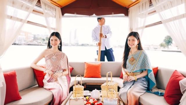 Supatra Cruise With Thai Traditional Costume Along the Chao Phraya River | Thailand