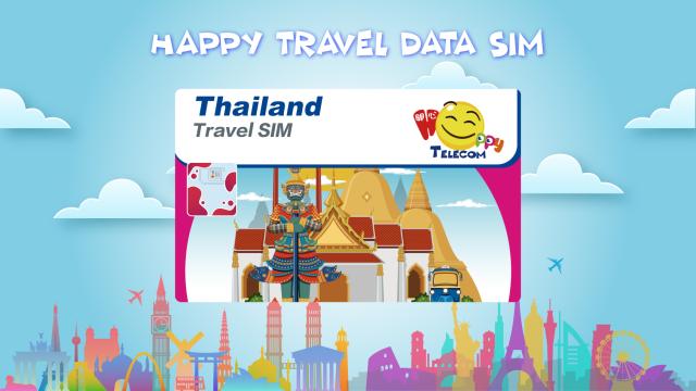 Thailand Sim Card|AIS 5/10/15 Days Sim Card|Hong Kong Delivery and Pickup