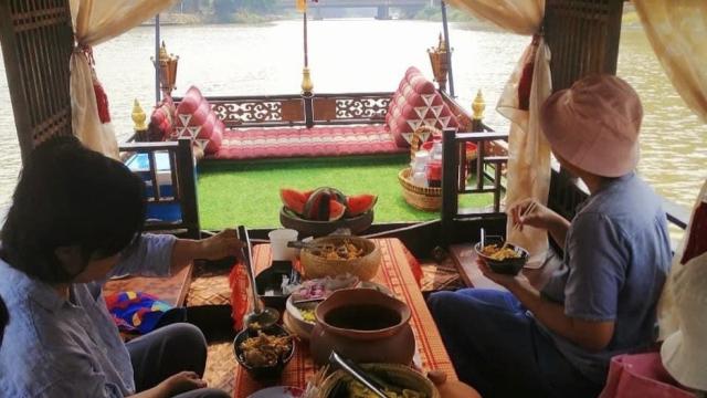 Wonderful Mae Ping River Private Cruise with Khao Soi in Chiang Mai | Thailand