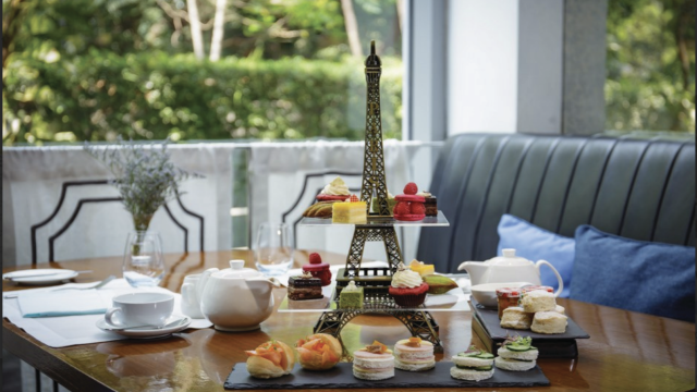 Afternoon Tea Set at Café Claire in Oriental Residence Bangkok | Thailand