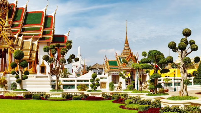 Bangkok Grand Palace + Emerald Temple + Temple of Dawn afternoon tour (Korean guide)