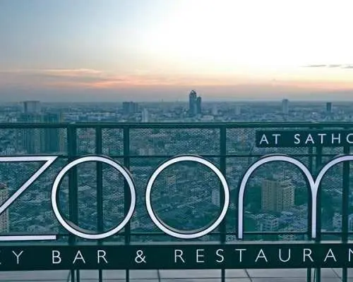 【泰國】曼谷薩通JC凱文酒店 Zoom Sky Bar 晚餐