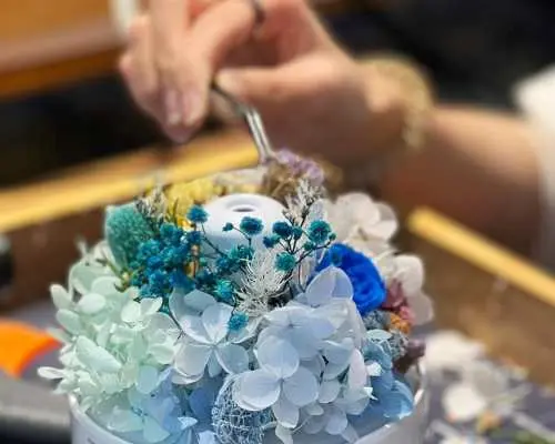 【中環好去處】愛畫室｜乾花香薰燈工作坊｜乾花香薰燈DIY材料包連運費
