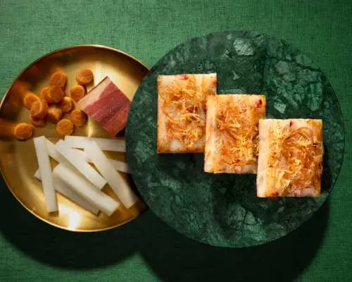 【節慶限定美食】翠園｜賀年糕點電子禮券｜金腿瑤柱蘿蔔糕、薑汁年糕、燒鴨芋頭糕、髮菜蠔豉蘿蔔糕、馬蹄糕｜新春賀年優惠