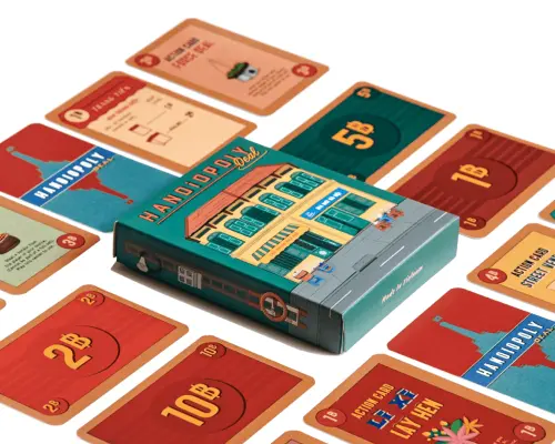來自 Maztermind 的大富翁交易遊戲卡