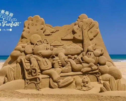 2025 福隆國際沙雕藝術季門票｜迪士尼仲夏歡樂祭