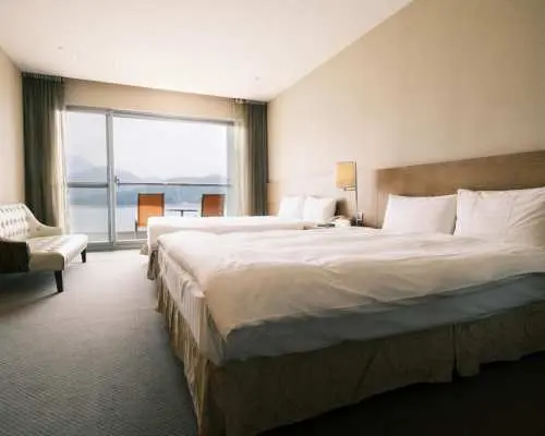 Nantou Sun Moon Lake Hotel Del Lago & High-speed Rail Round-trip Ticket