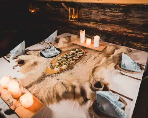 Lappish Kota Dinner in Rovaniemi | Finland