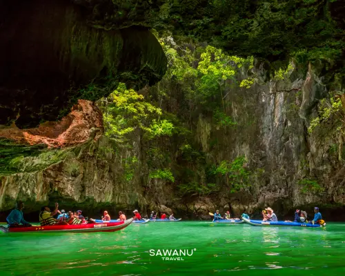 James Bond & Naka Islands Full Day Canoe Tour with Speed Catamaran from Phuket | Thailand
