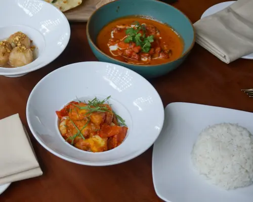 Indian Set Menu at Peppers Seminyak in Bali | Indonesia