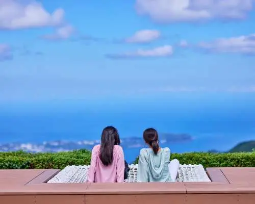 【夏日限定】热海海上烟火大会二日游｜富士野生动物园＆大室山＆城崎海岸＆十国峠展望台｜东京出发