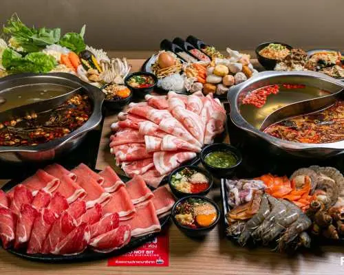 บุฟเฟ่ต์ชาบูไต้หวัน FuFu จีทาวเวอร์ แกรนด์ พระราม 9 กรุงเทพมหานคร | ประเทศไทย