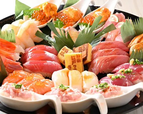 Kanda/Ochanomizu, Tokyo | Seafood Kanda Edokko Zushi Smart Lane Kitaguchi Ten | Seat Reservation Only