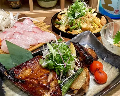 Hamamatsucho, Shiba Park, Tokyo | Japanese Sake Bar Umimachi Sakaba Sakanasama (Umimachi Sakaba Sakanasama Hamamatsucho Branch) | Seat Reservation Only