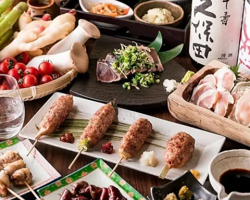 东京品川| 串烧Honkaku Washoku Private rooms Izakaya Yashiki no Niwa（本格和食 個室居酒屋 邸の庭 品川本店）|仅座位预訂
