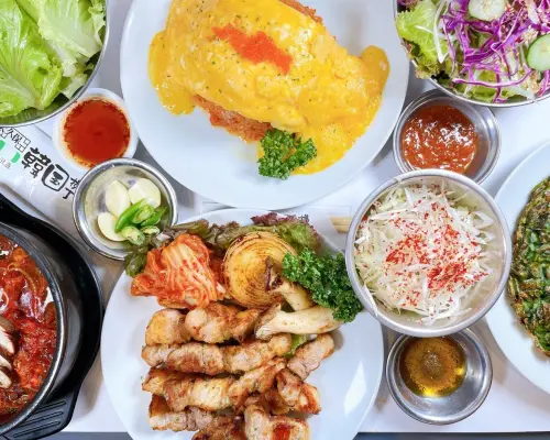 Tokyo Okubo/Shin-Okubo | Yakiniku Shinokubo Hàn Quốc Yokocho Hangang no Kiseki (Shin-Okubo Hàn Quốc Yokocho, Phép Chỉ đặt chỗ trên sông Hàn) |