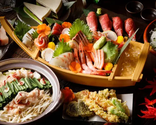 Shinbashi/Shiodome, Tokyo | Yakitori (Grilled Skewers) Honmaguro to Tsufu Nabe Watatsumi no Korakuen (Bluefin Tuna and Gout Hot Pot at Kaijin no Korakuen, Shinbashi Branch) | Seat Reservation Only