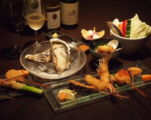 Akasaka, Tokyo | Kushi Katsu Ryori Esora | Seat Reservation Only
