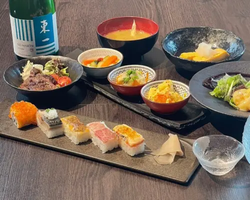 Tenjin, Fukuoka Prefecture | Motsunabe Creative Sushi Kaede (Creative Cuisine Sushi Kaede) | Seat Reservation Only