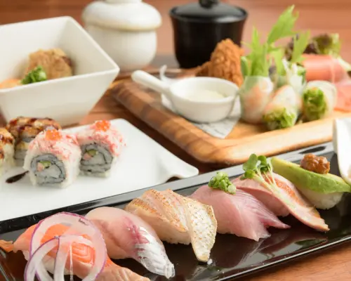 Tottori Prefecture Yonago, Sakaiminato, Hiyoshizu | Seafood Niku to Sakana no Sushi yokaichi (Meat and Fish Sushi yokaichi Yonago Station) | Seat Reservation Only
