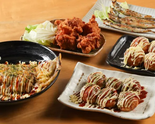 大阪府北滨、淀屋桥、肥后桥|居酒屋章鱼| 居酒屋Takoyaki Bar Tokujiro（たこ焼きバル 徳次郎 参号店）|仅座位预訂
