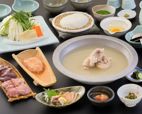 Osaka Station, Umeda, Shinchi, Osaka Prefecture | Japanese Cuisine Mizutaki Ryotei Hakata Hanamidori (Hilton Plaza West Branch) | Seat Reservation Only