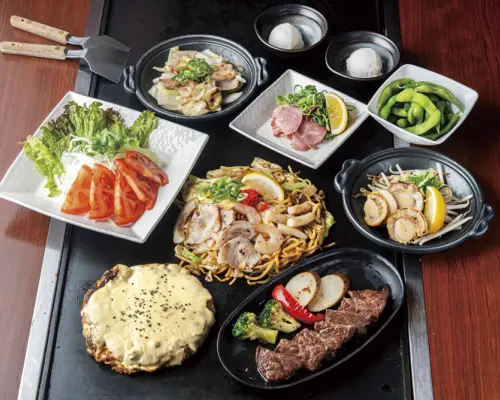 Kyoto Prefecture Kizugawa, Wazuka, Kasagi, Minamiyamashiro | Teppanyaki Koko yanen（ここやねん 精華町店）| Seat Reservation Only